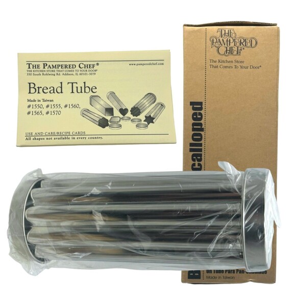 Pampered Chef Other - The Pampered Chef Bread Tube # 1565 Baking Cooking Kitchen Gadgets Made In USA